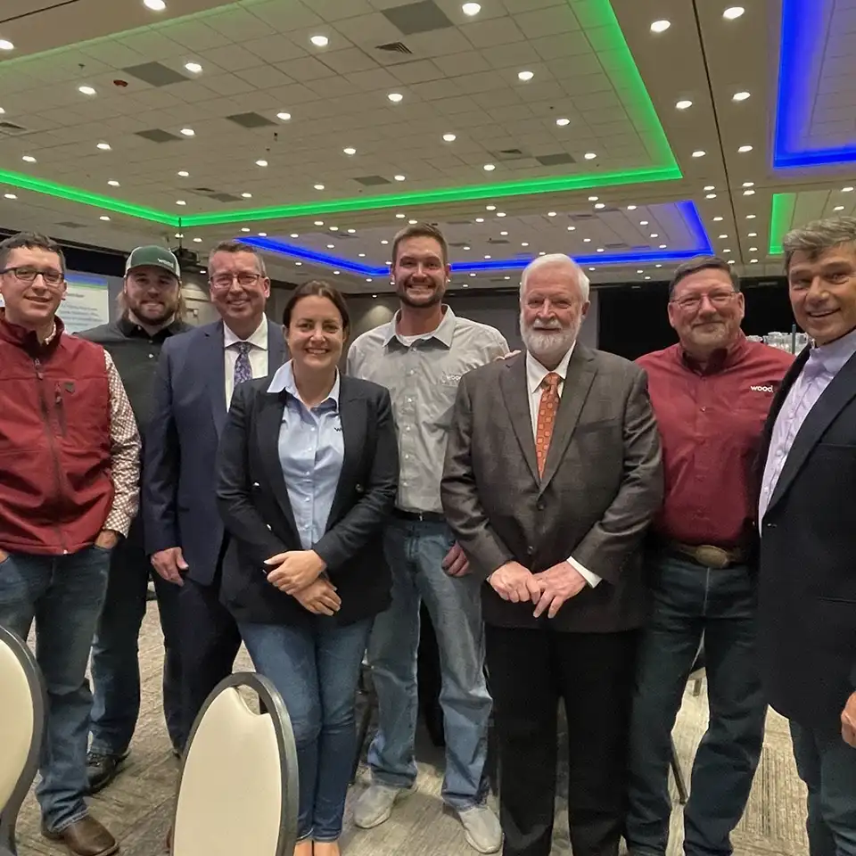 Wood respresentatives at GasTech 2024