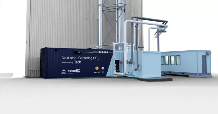 Wood supports Teck in advancing detail design of  first-of-its-kind carbon capture pilot plant