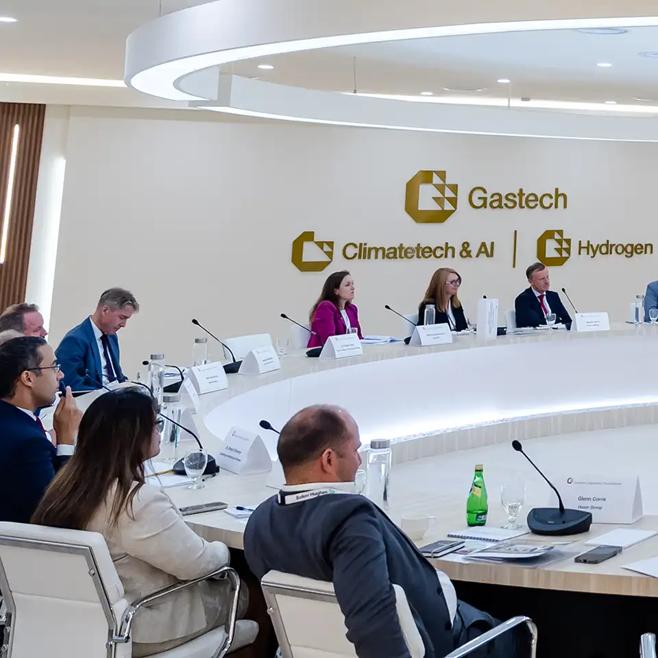 Katie Zimmerman representing Wood at GasTech 2024